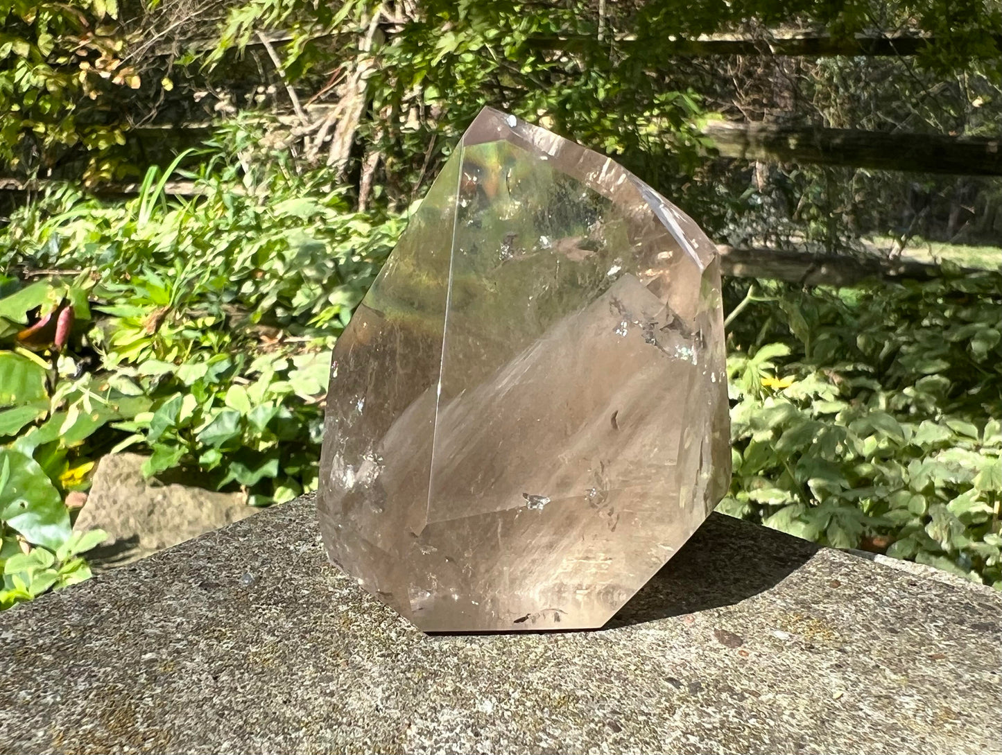 Phantom Smoky Garden Quartz Tower