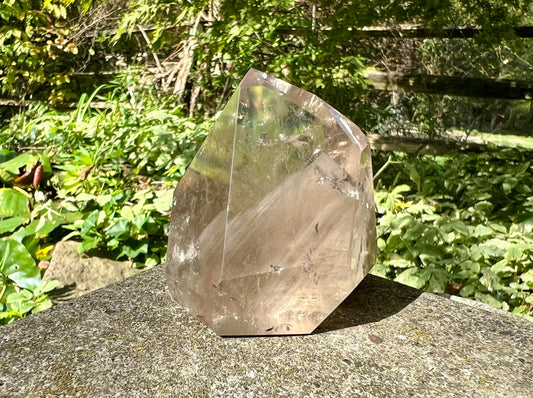 Phantom Smoky Garden Quartz Tower