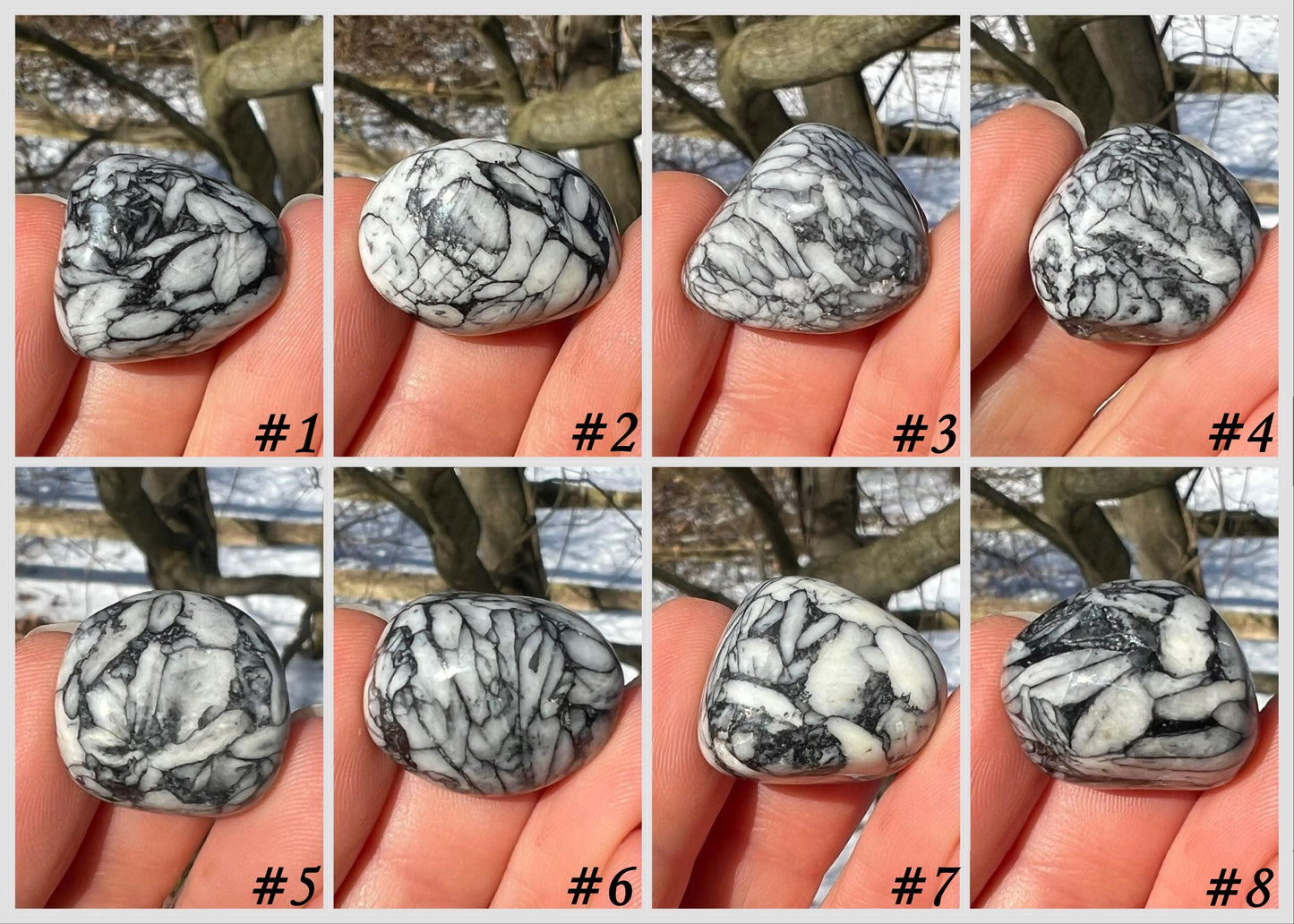 Pinolith Tumbled Stones - Gem Realm