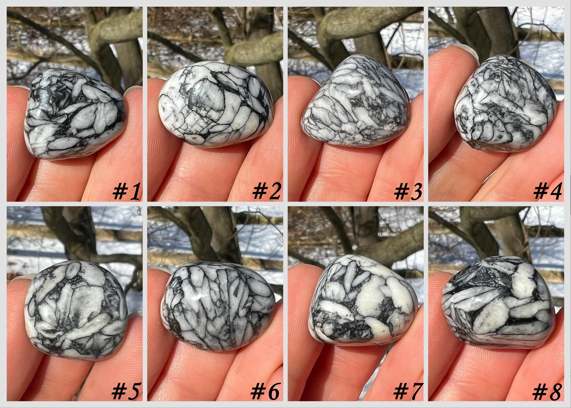 Pinolith Tumbled Stones - Gem Realm