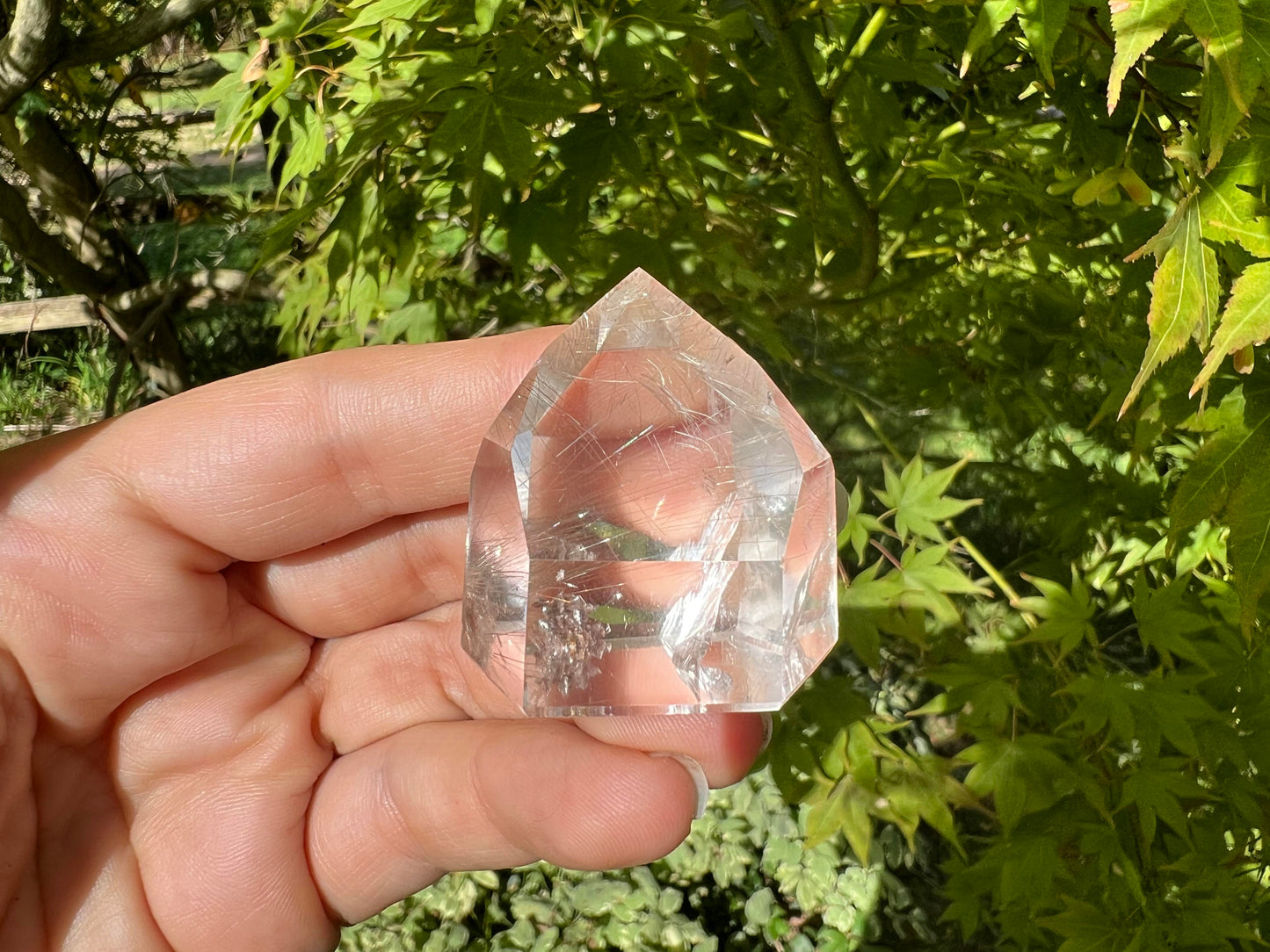 Rutilated Quartz Tower
