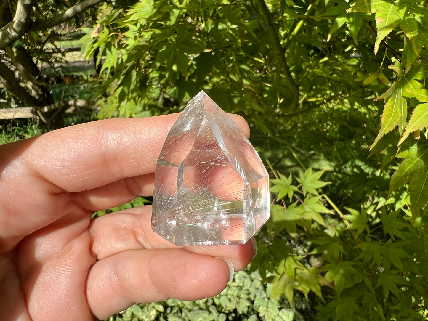 Rutilated Quartz Tower