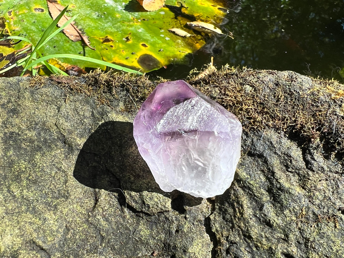 Amethyst Phantom Quartz Point