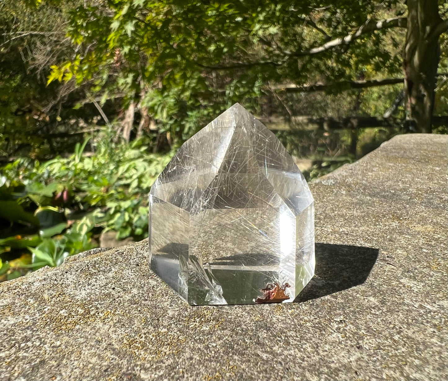 Rutilated Quartz Tower