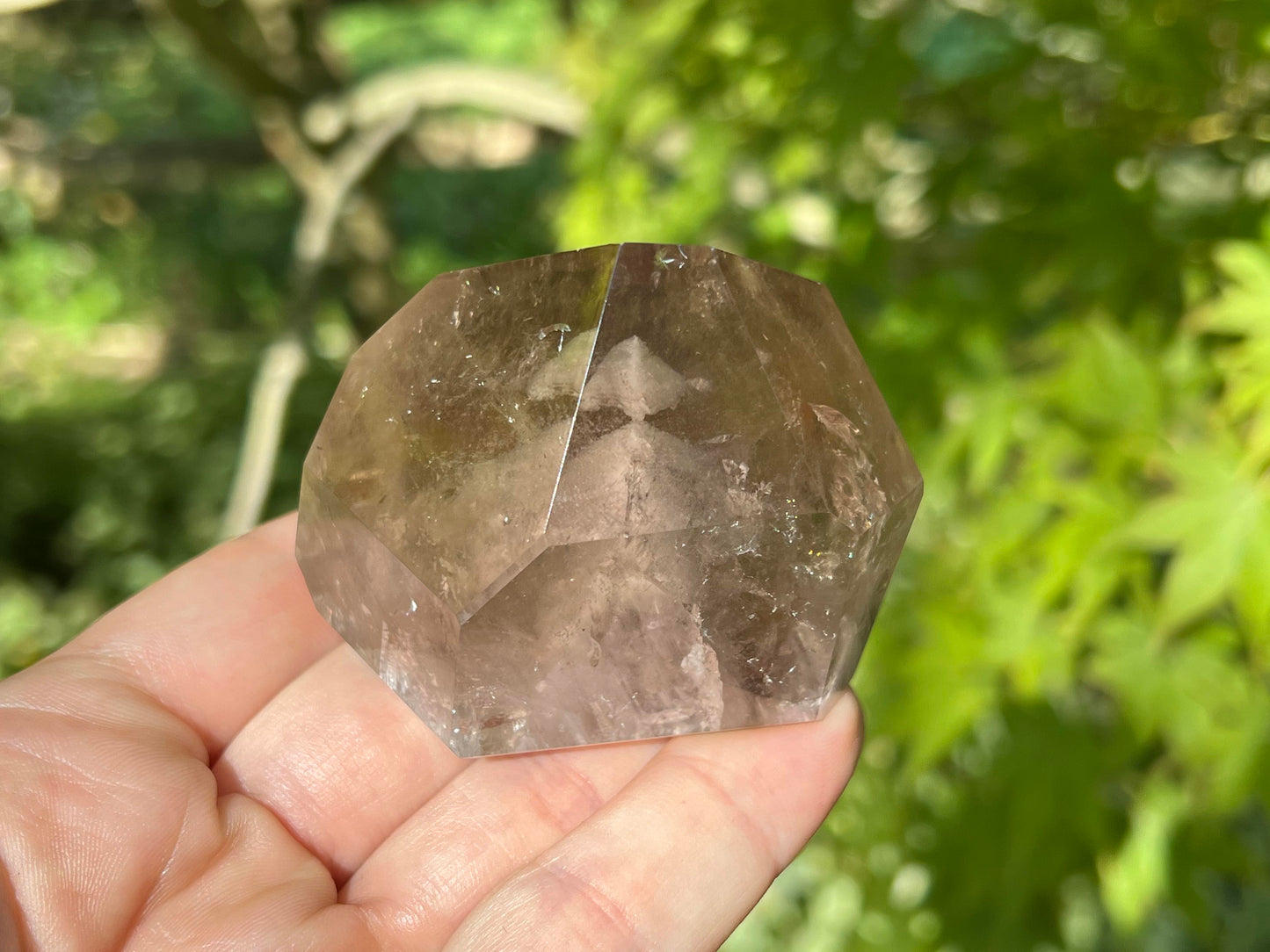 Phantom Smoky Garden Quartz Tower