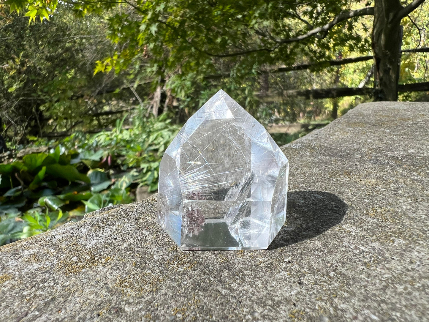 Rutilated Quartz Tower
