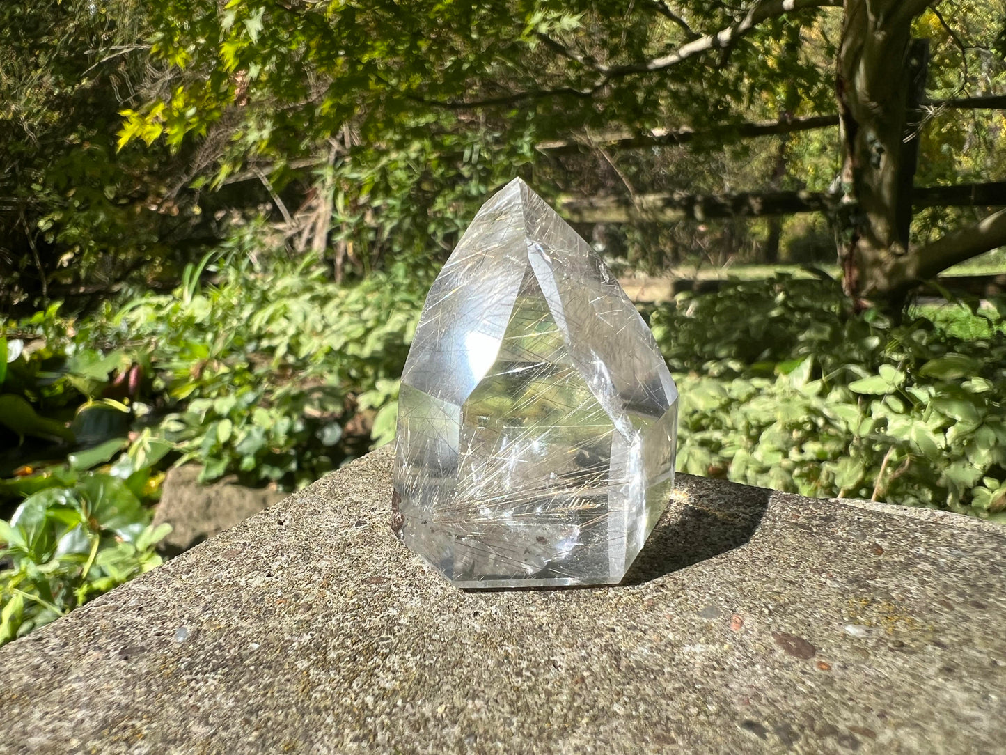 Rutilated Quartz Tower