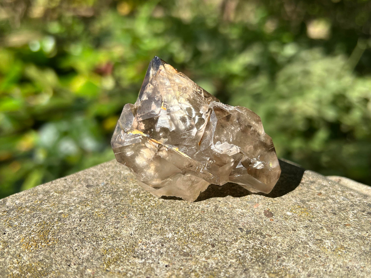 Smoky Elestial Quartz Crystal