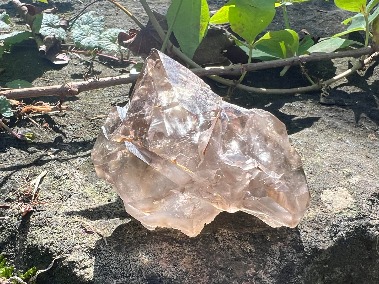 Smoky Elestial Quartz Crystal