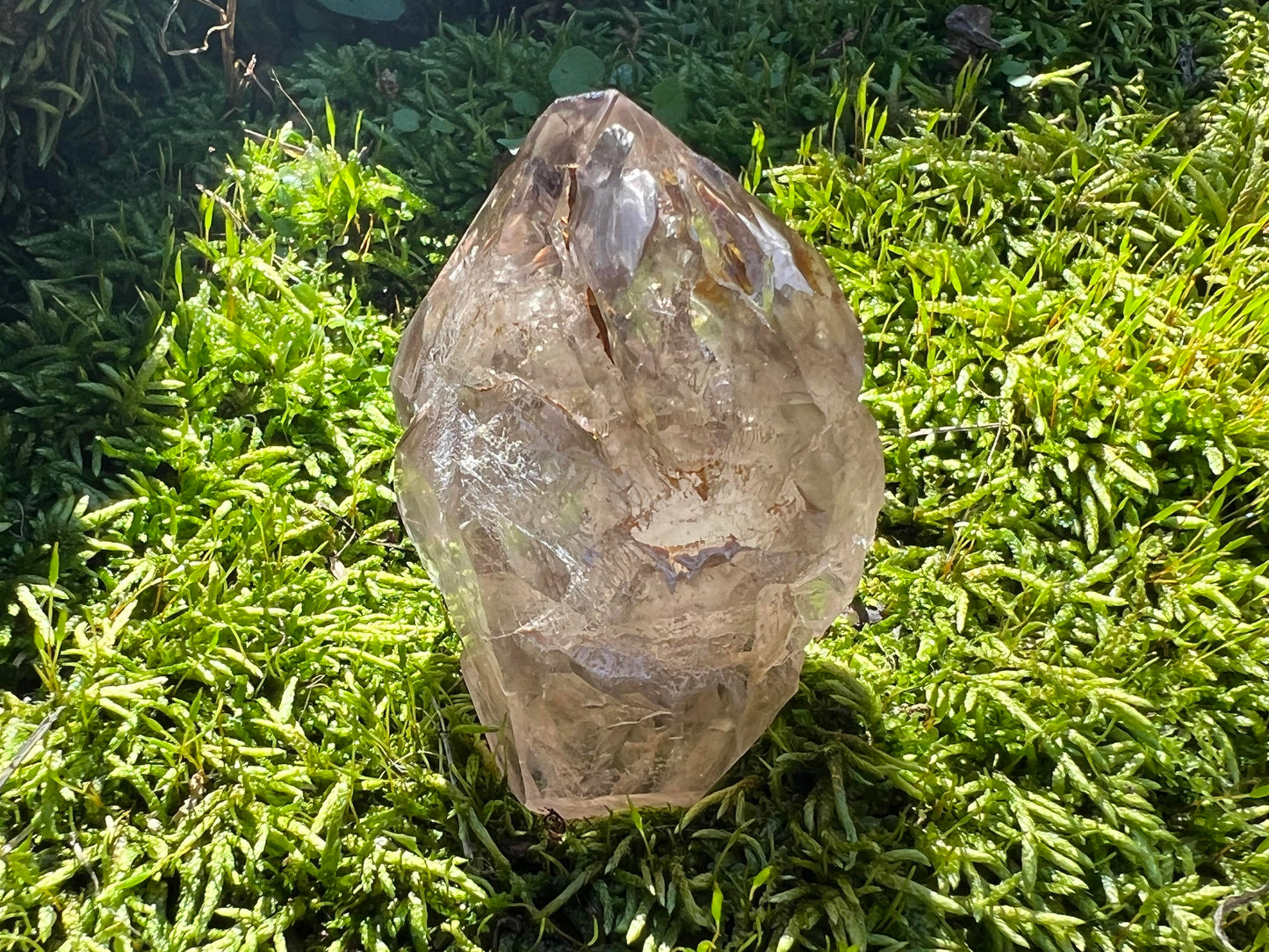 Smoky Elestial Quartz Crystal