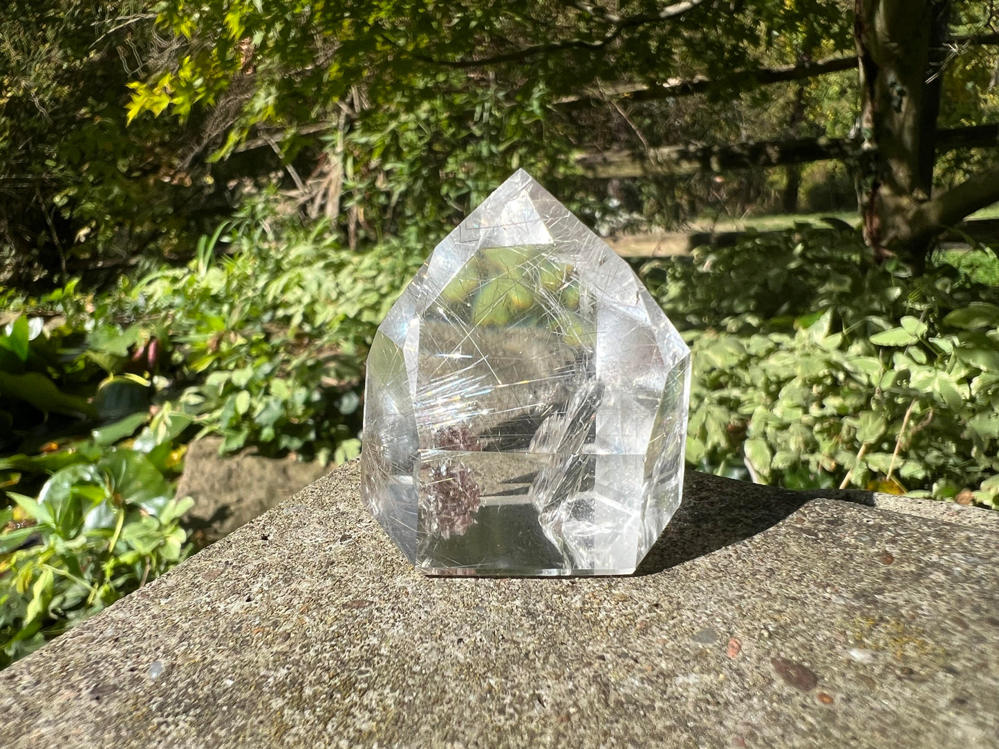 Rutilated Quartz Tower
