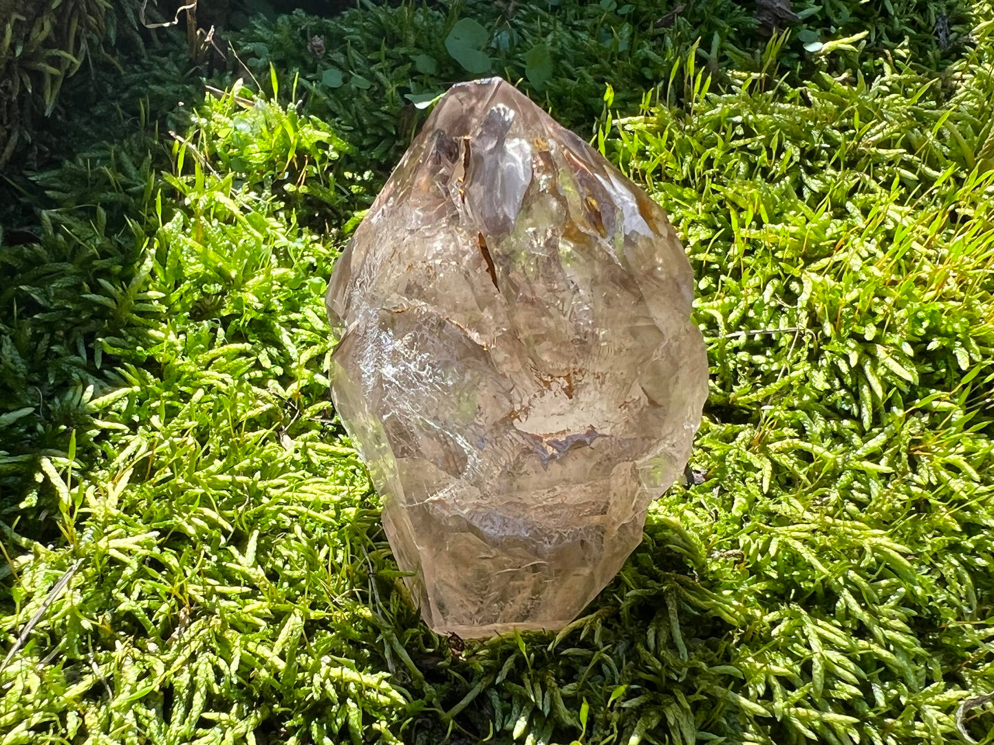 Smoky Elestial Quartz Crystal