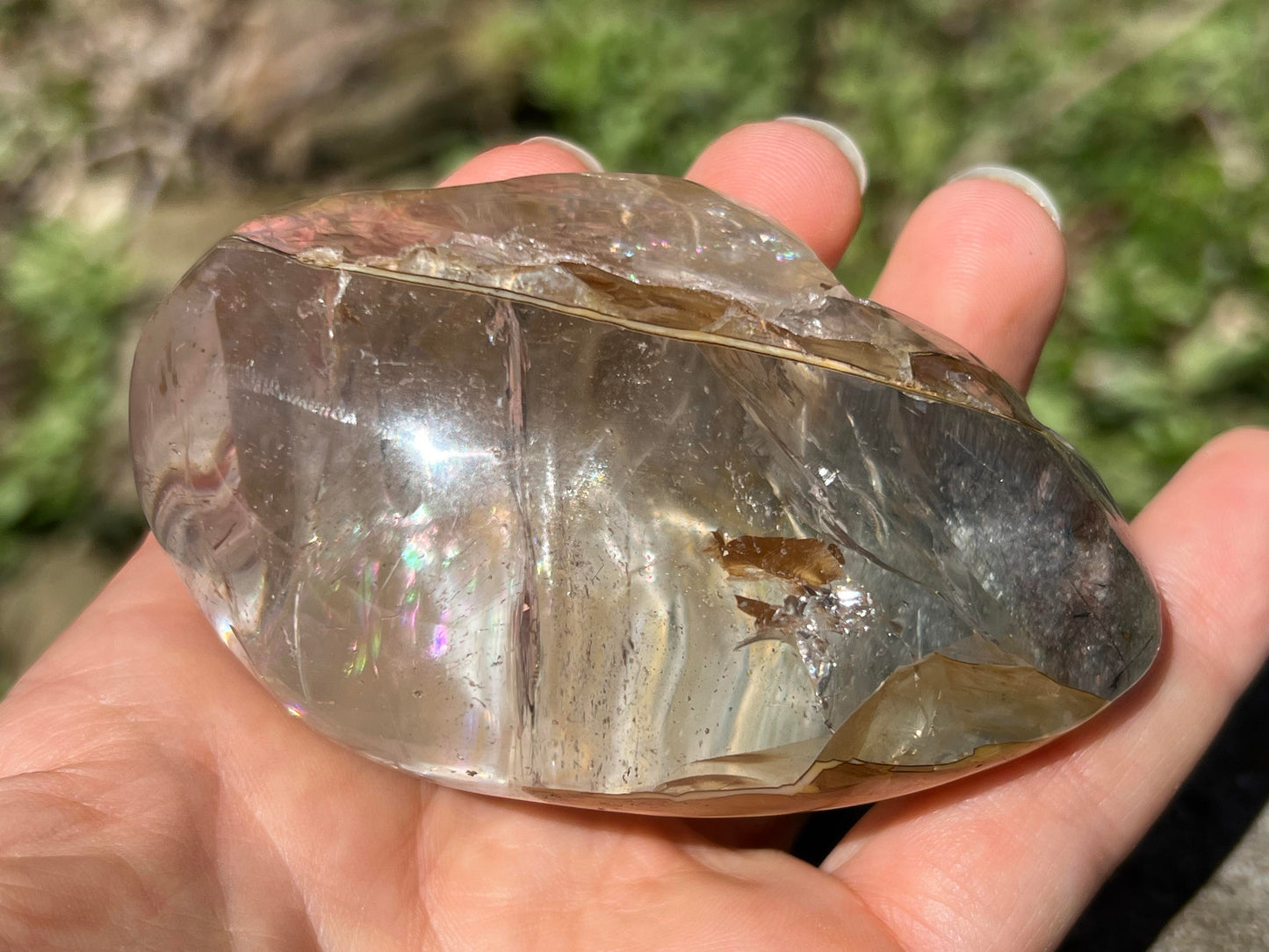 Garden Quartz Dome ~ Large