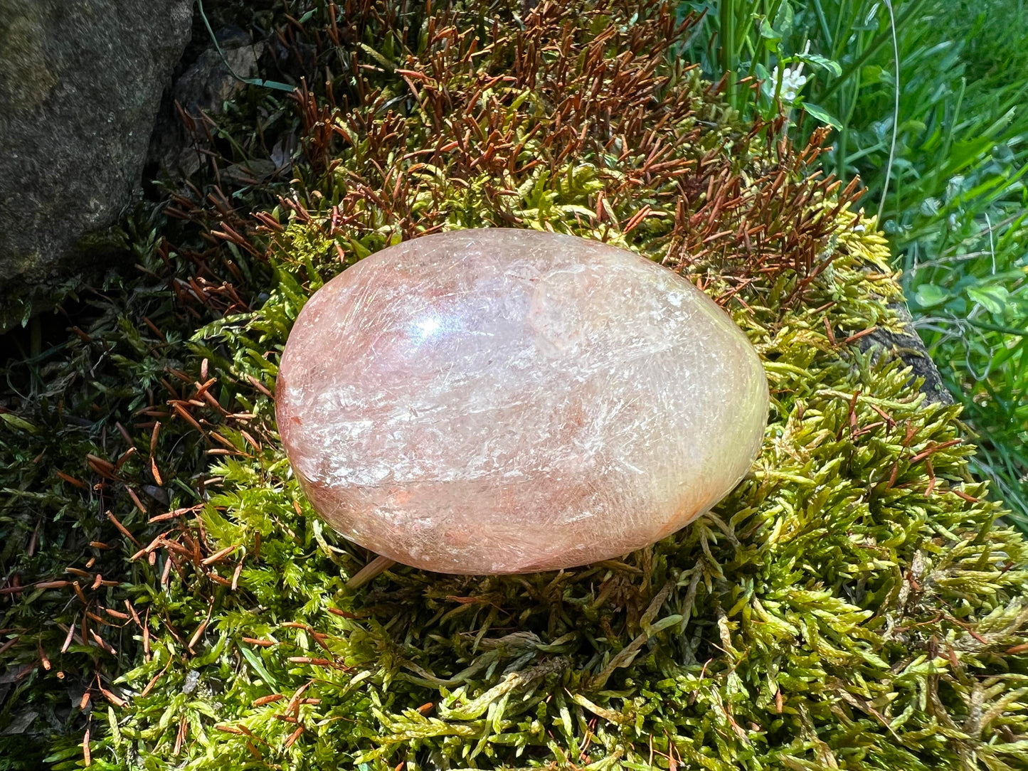 Rutilated Quartz Dome