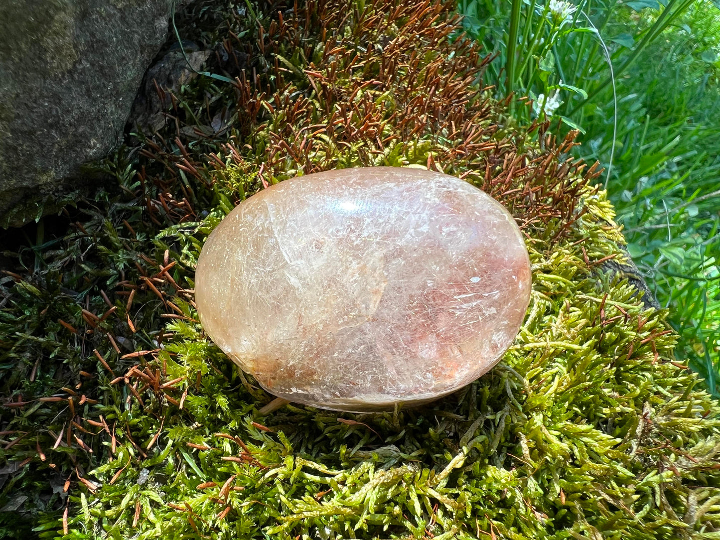 Rutilated Quartz Dome