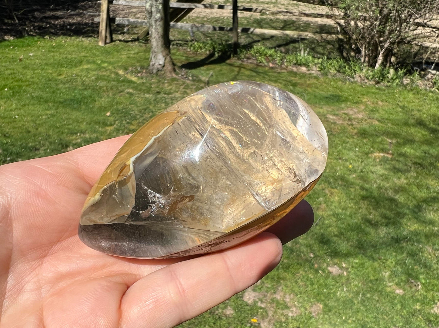 Garden Quartz Dome ~ Large