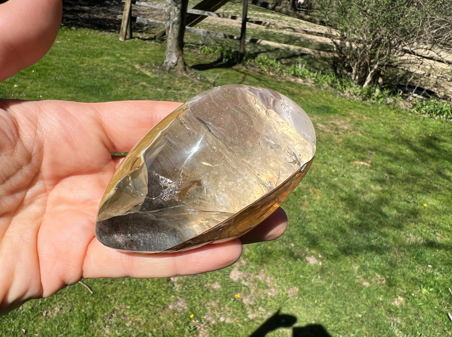 Garden Quartz Dome ~ Large