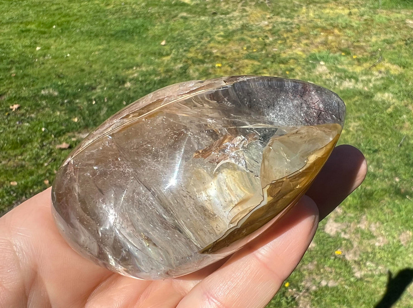 Garden Quartz Dome ~ Large