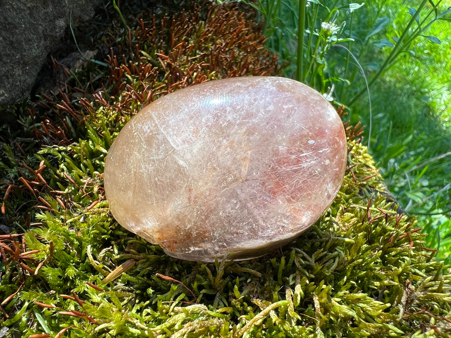 Rutilated Quartz Dome