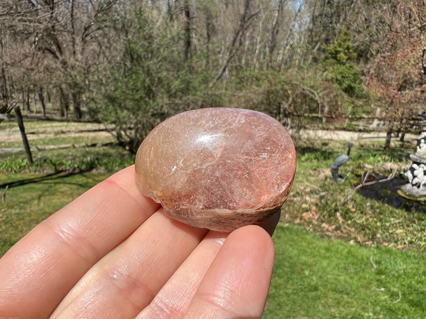 Rutilated Quartz Dome
