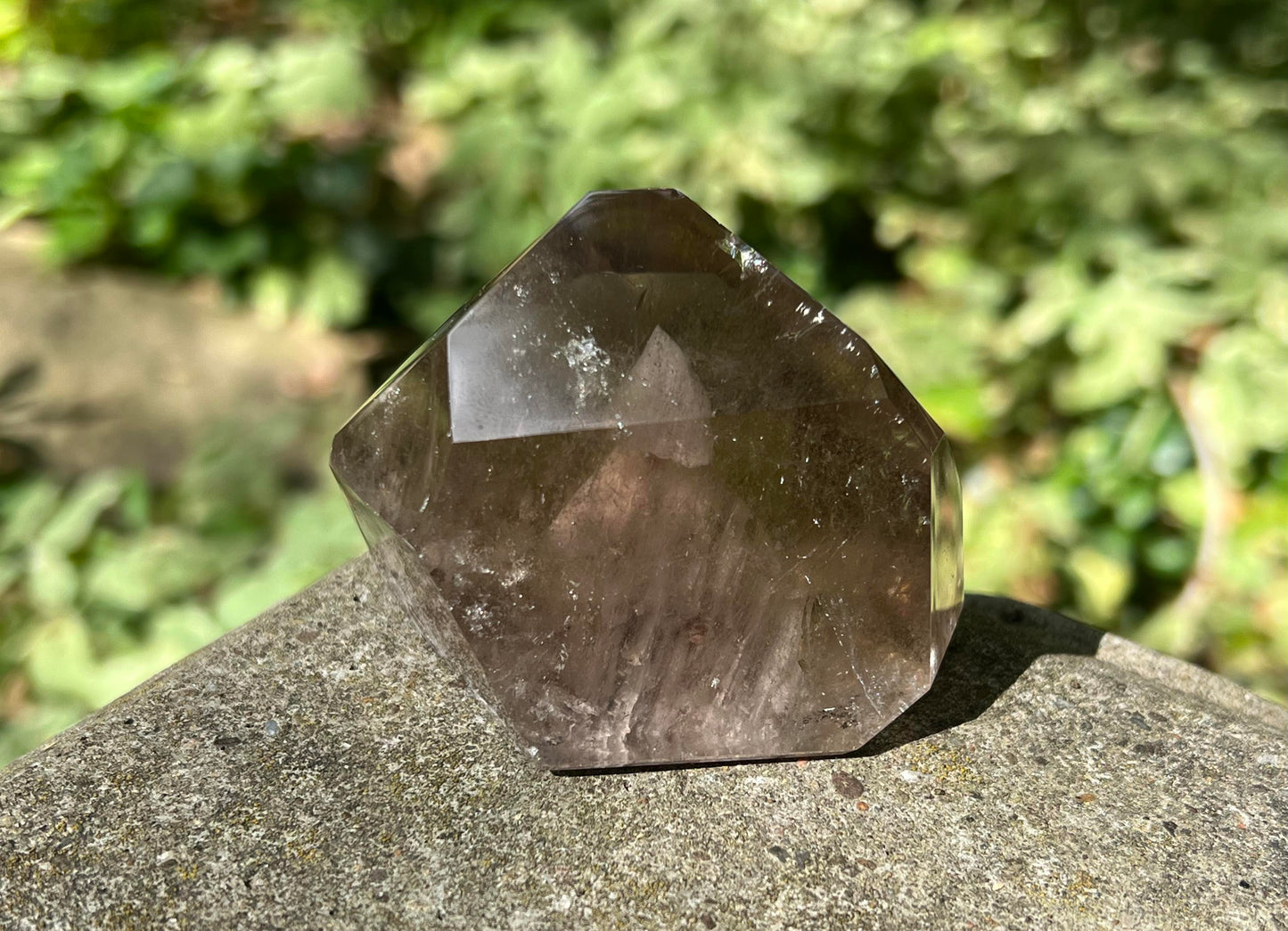 Phantom Smoky Garden Quartz Tower