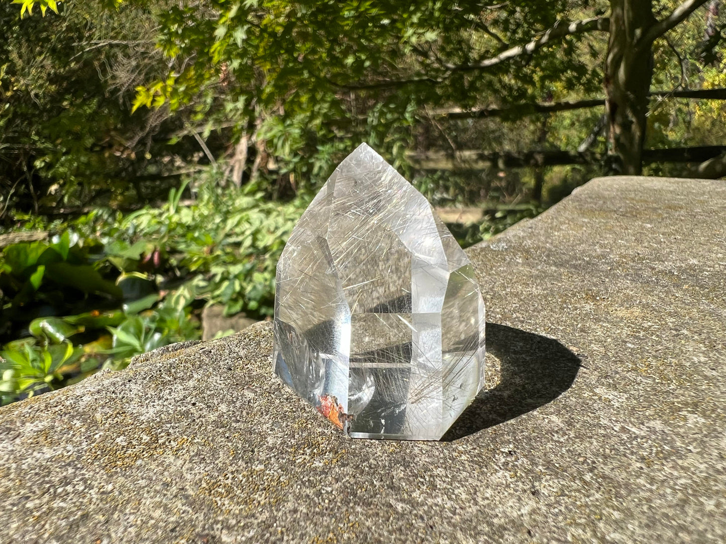 Rutilated Quartz Tower