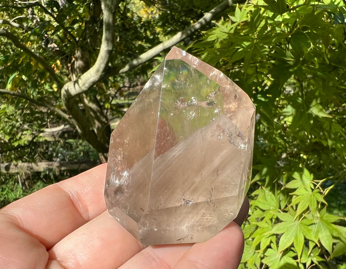 Phantom Smoky Garden Quartz Tower