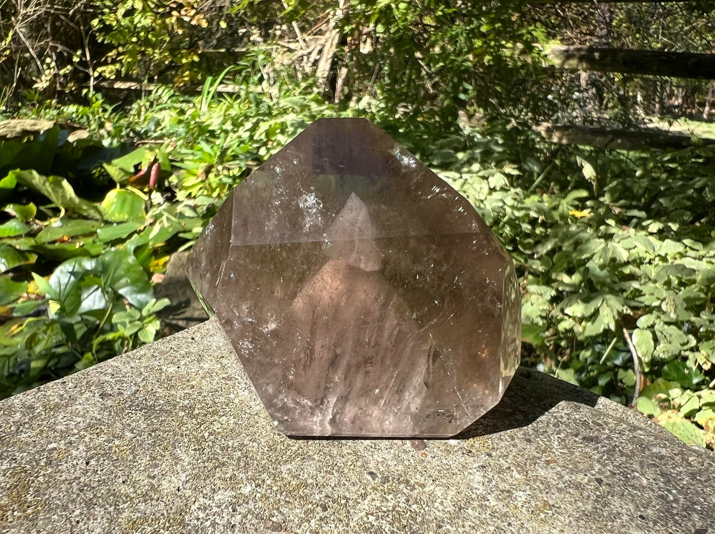 Phantom Smoky Garden Quartz Tower