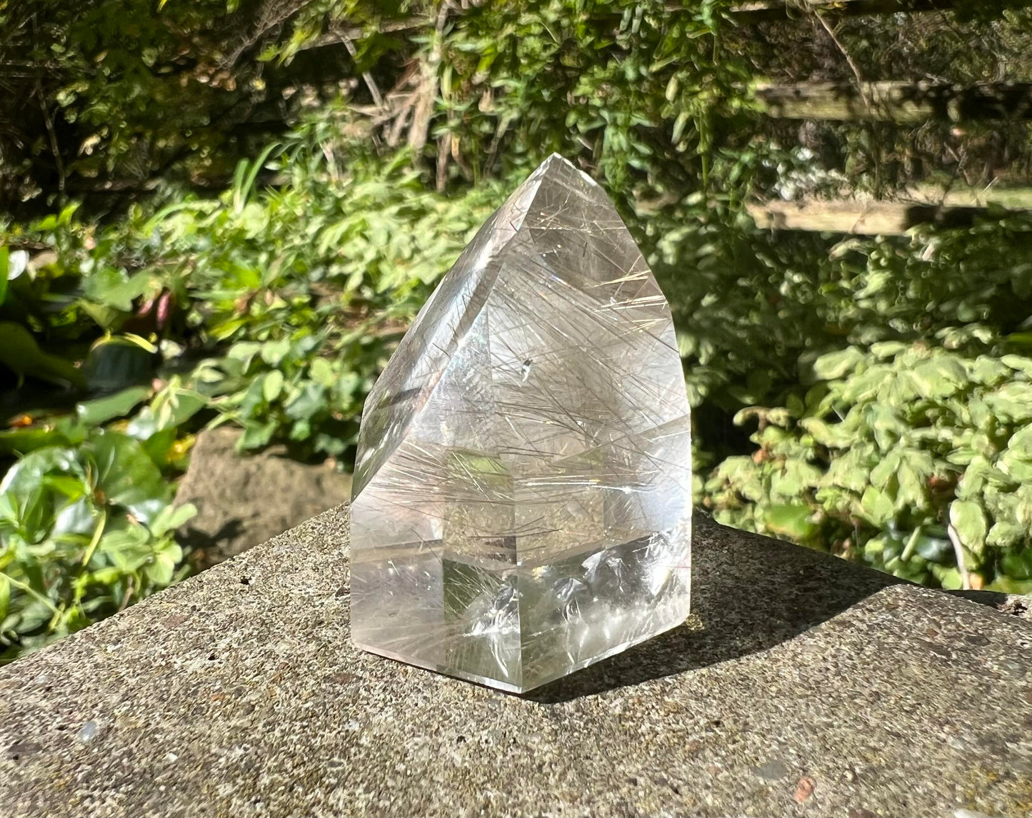 Rutilated Quartz Tower