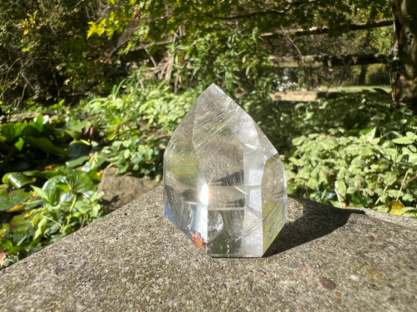 Rutilated Quartz Tower