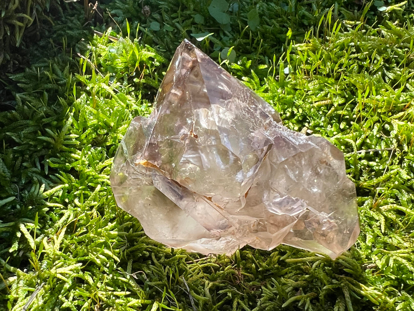Smoky Elestial Quartz Crystal