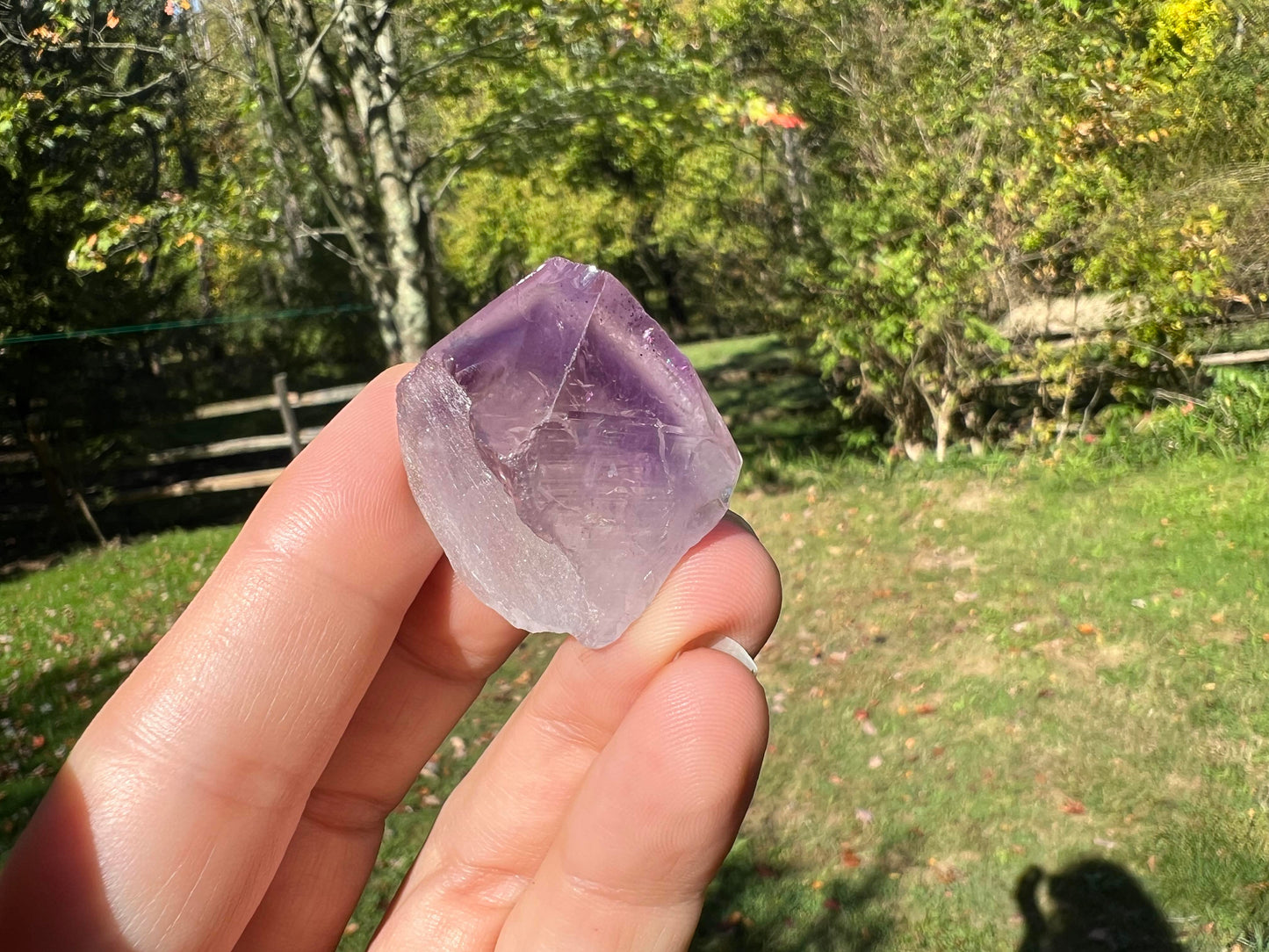 Amethyst Phantom Quartz Point