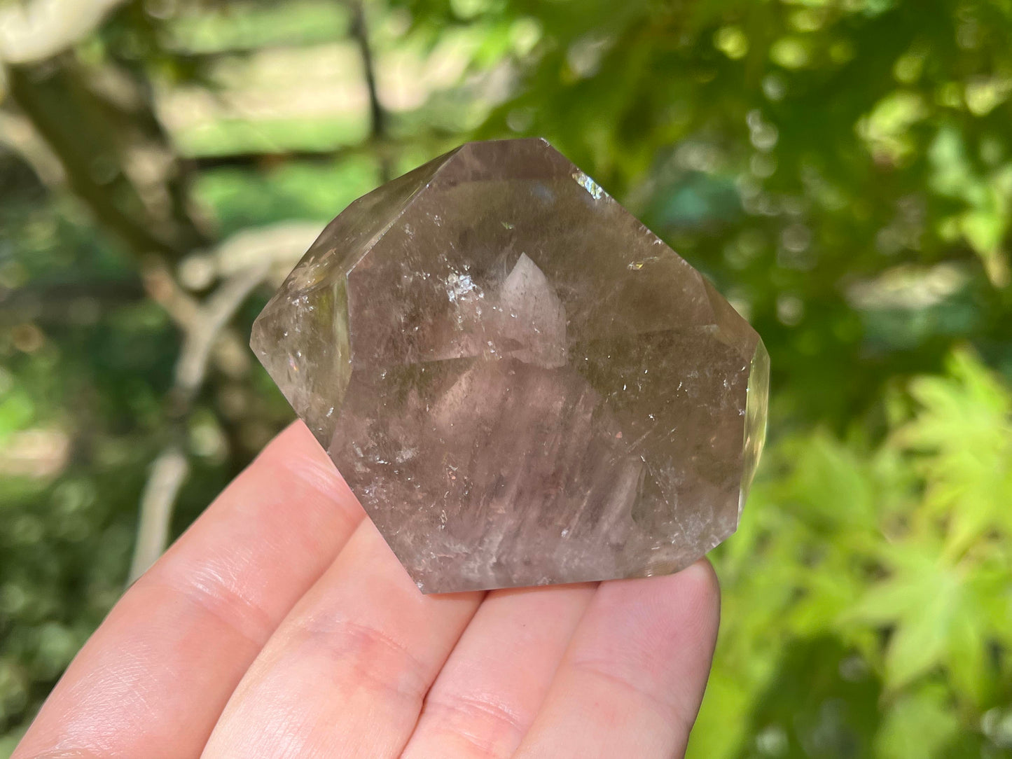 Phantom Smoky Garden Quartz Tower