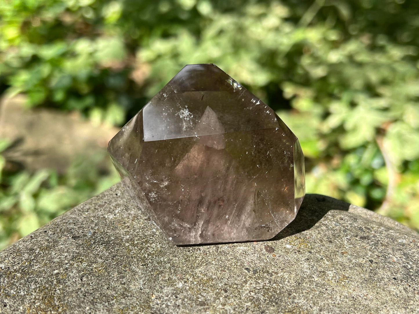 Phantom Smoky Garden Quartz Tower