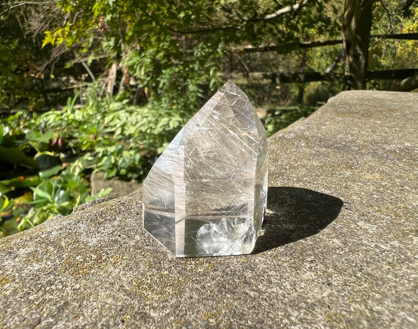 Rutilated Quartz Tower