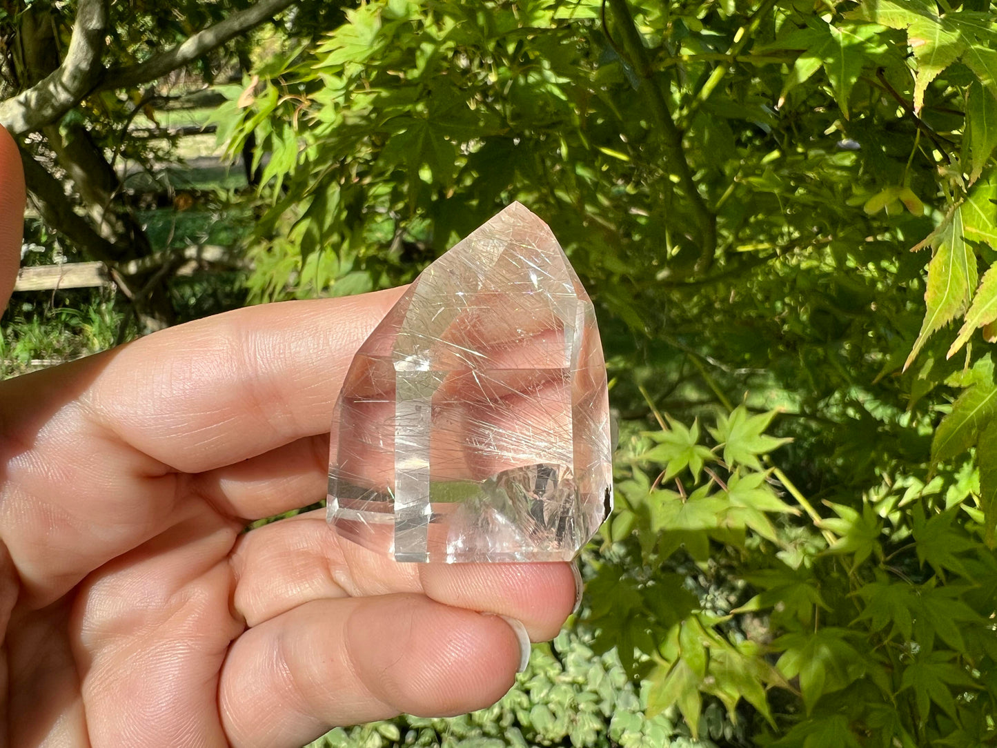Rutilated Quartz Tower
