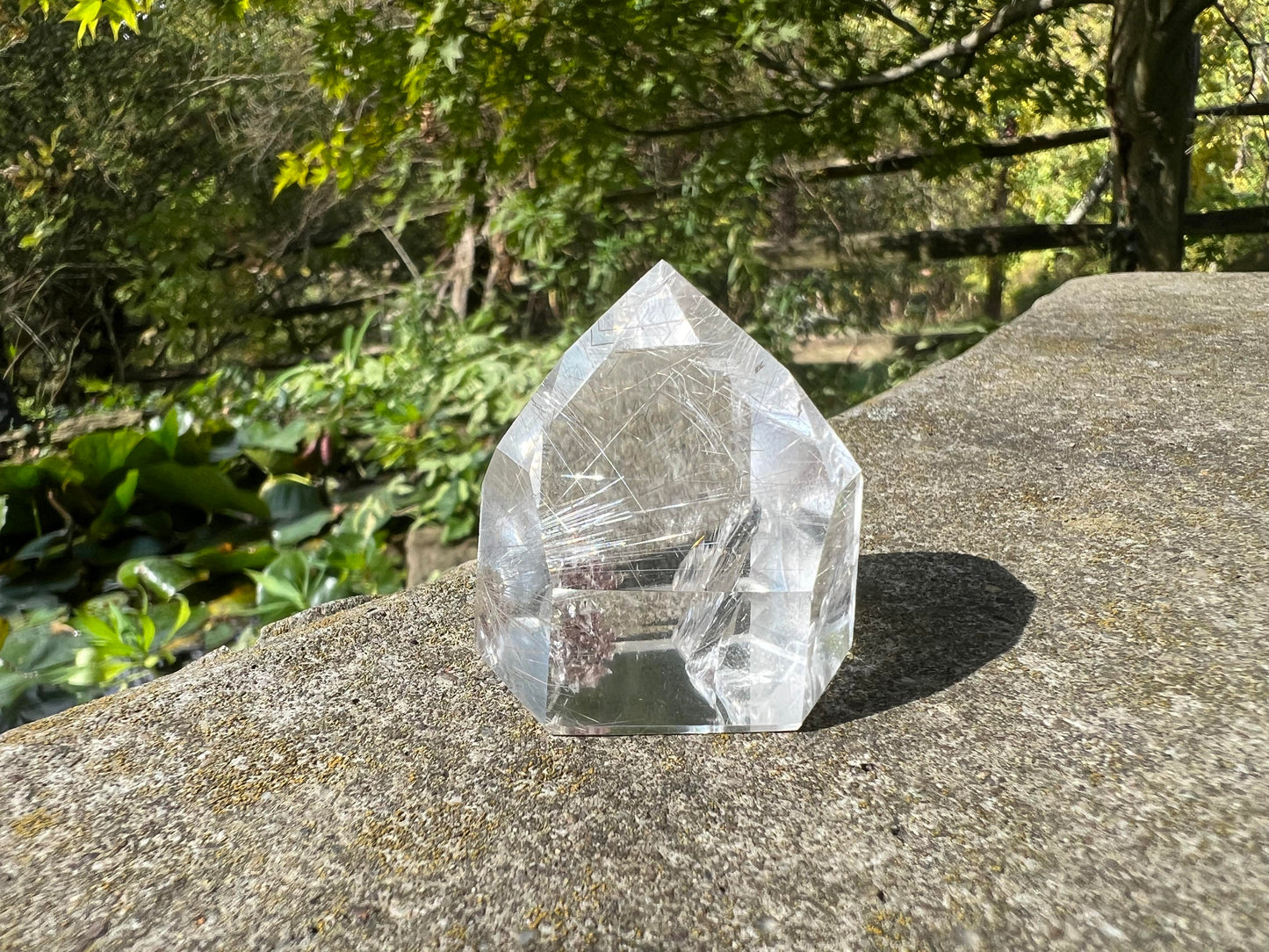 Rutilated Quartz Tower