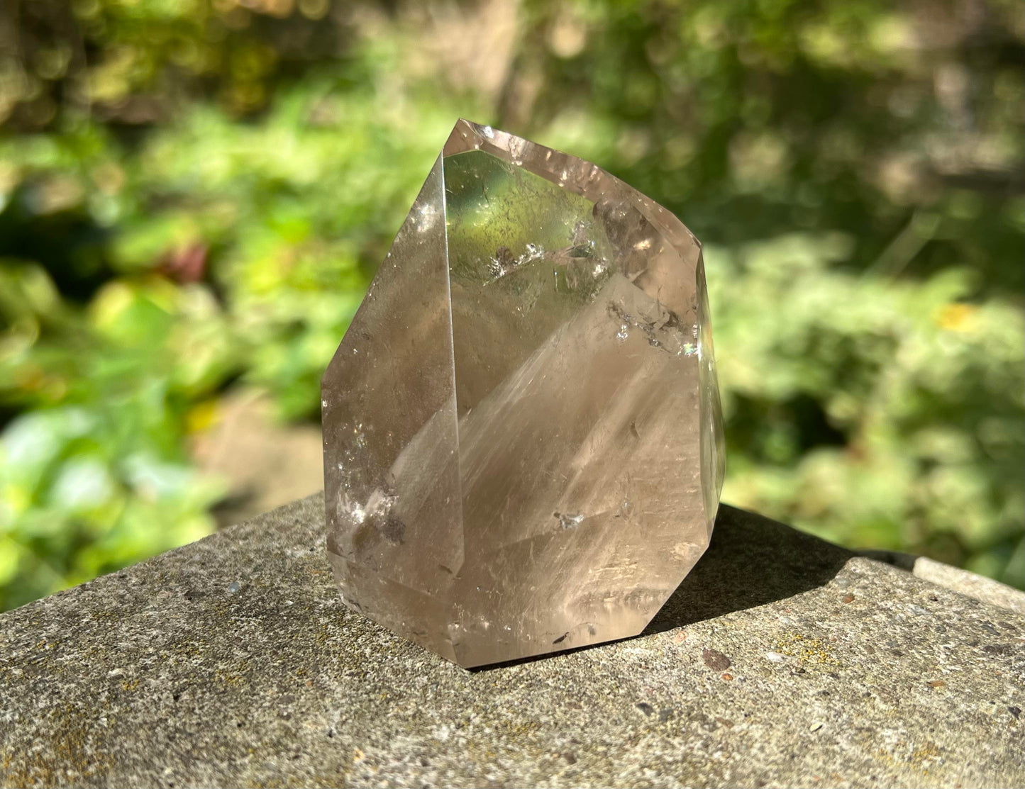 Phantom Smoky Garden Quartz Tower