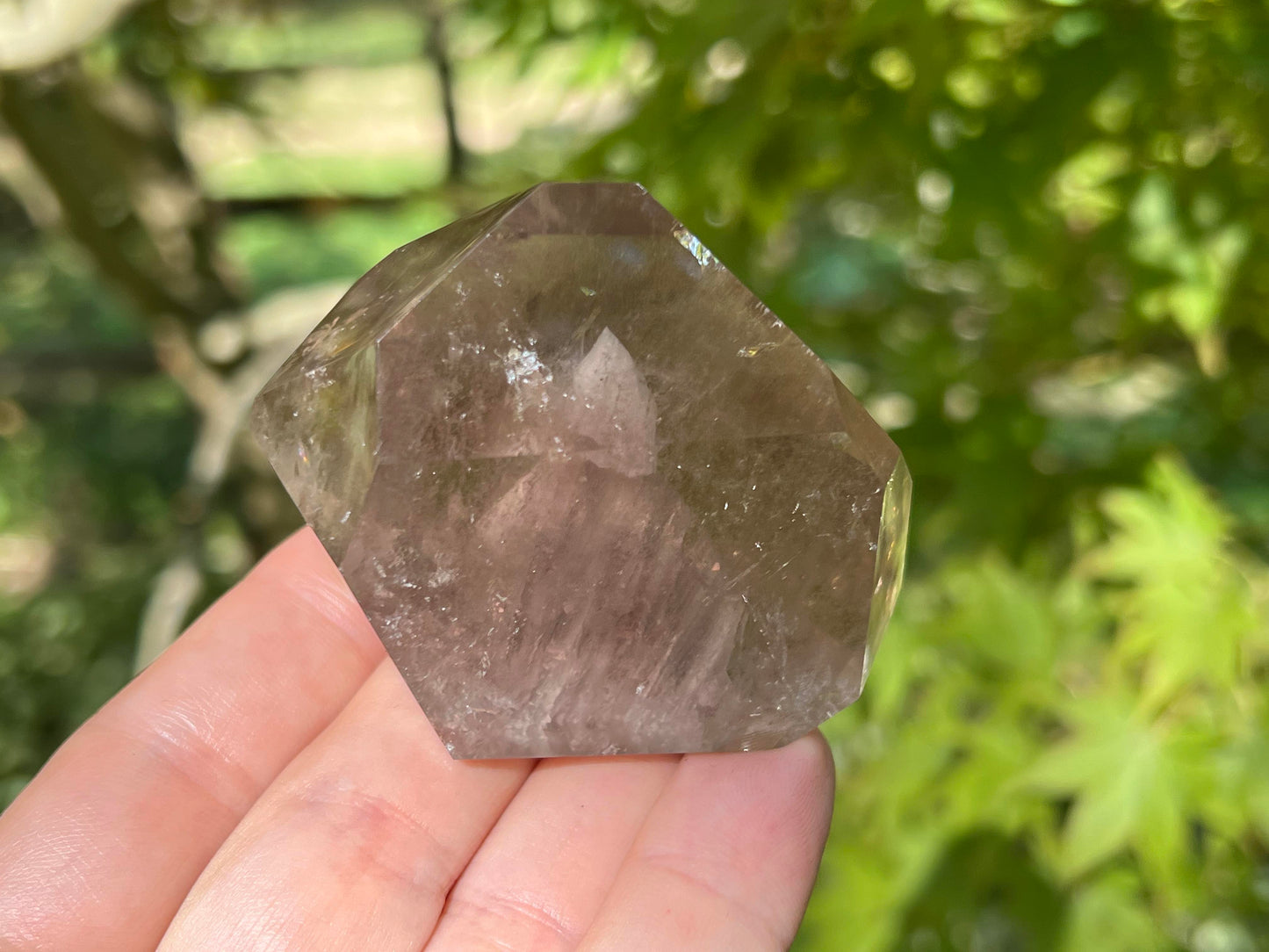 Phantom Smoky Garden Quartz Tower