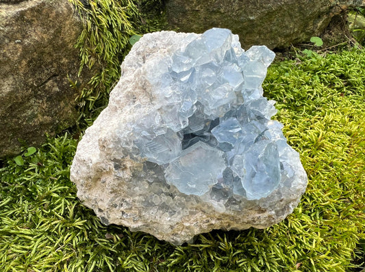 Celestite Cluster Specimen ~ Madagascar