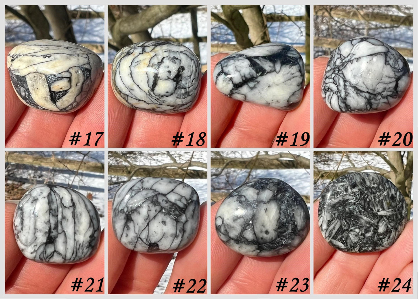 Pinolith Tumbled Stones - Gem Realm