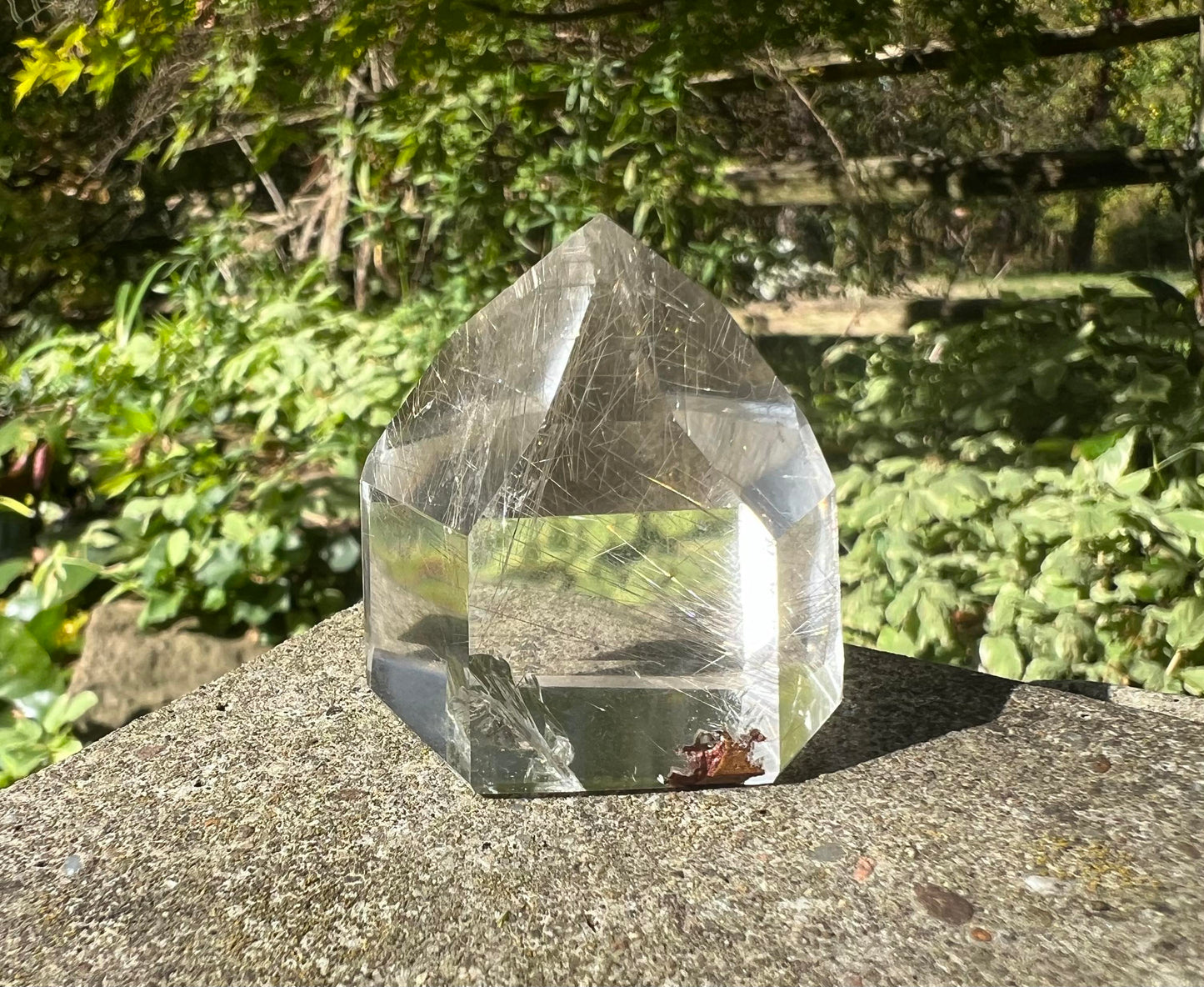 Rutilated Quartz Tower