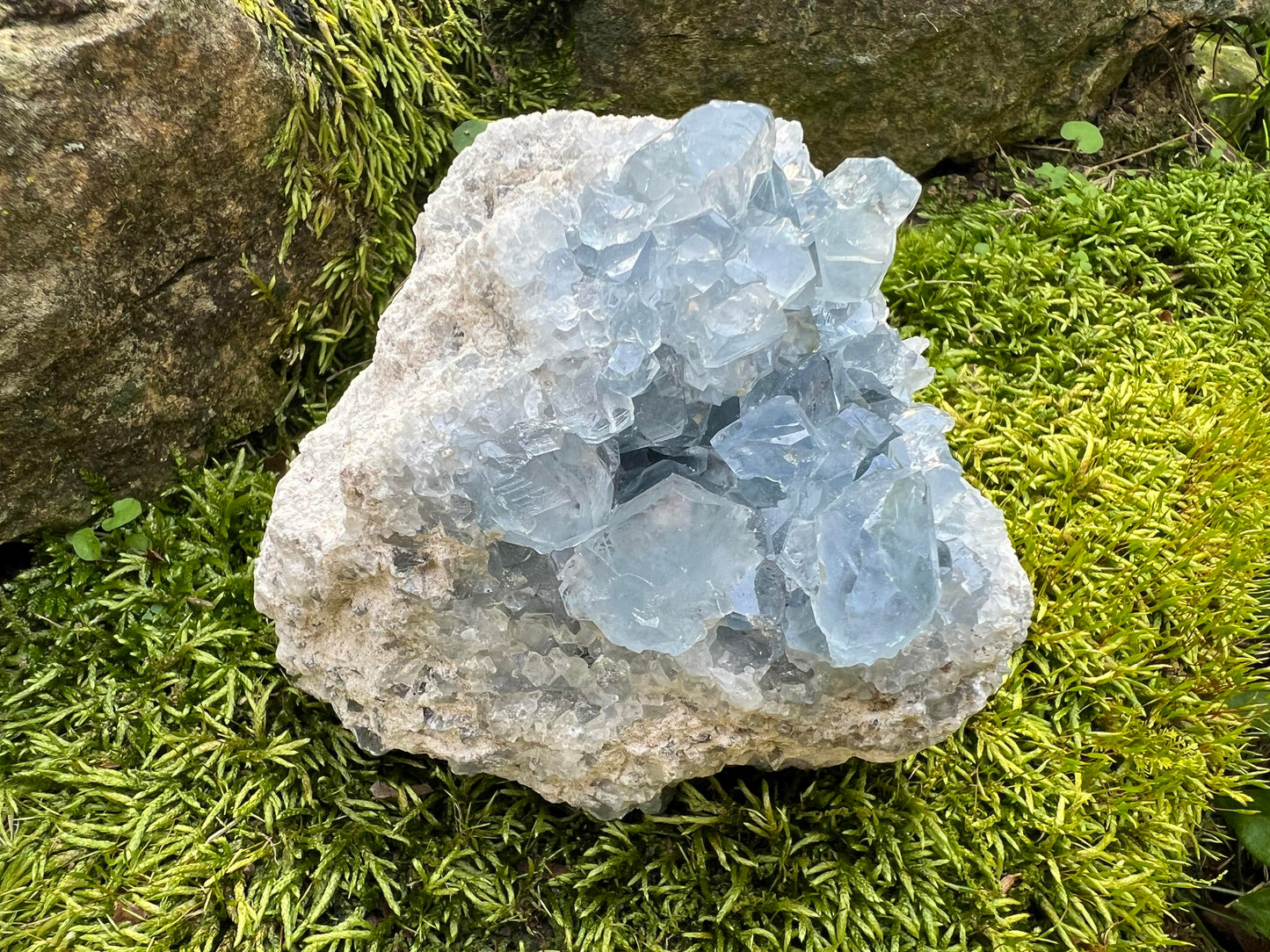 Celestite Cluster Specimen ~ Madagascar