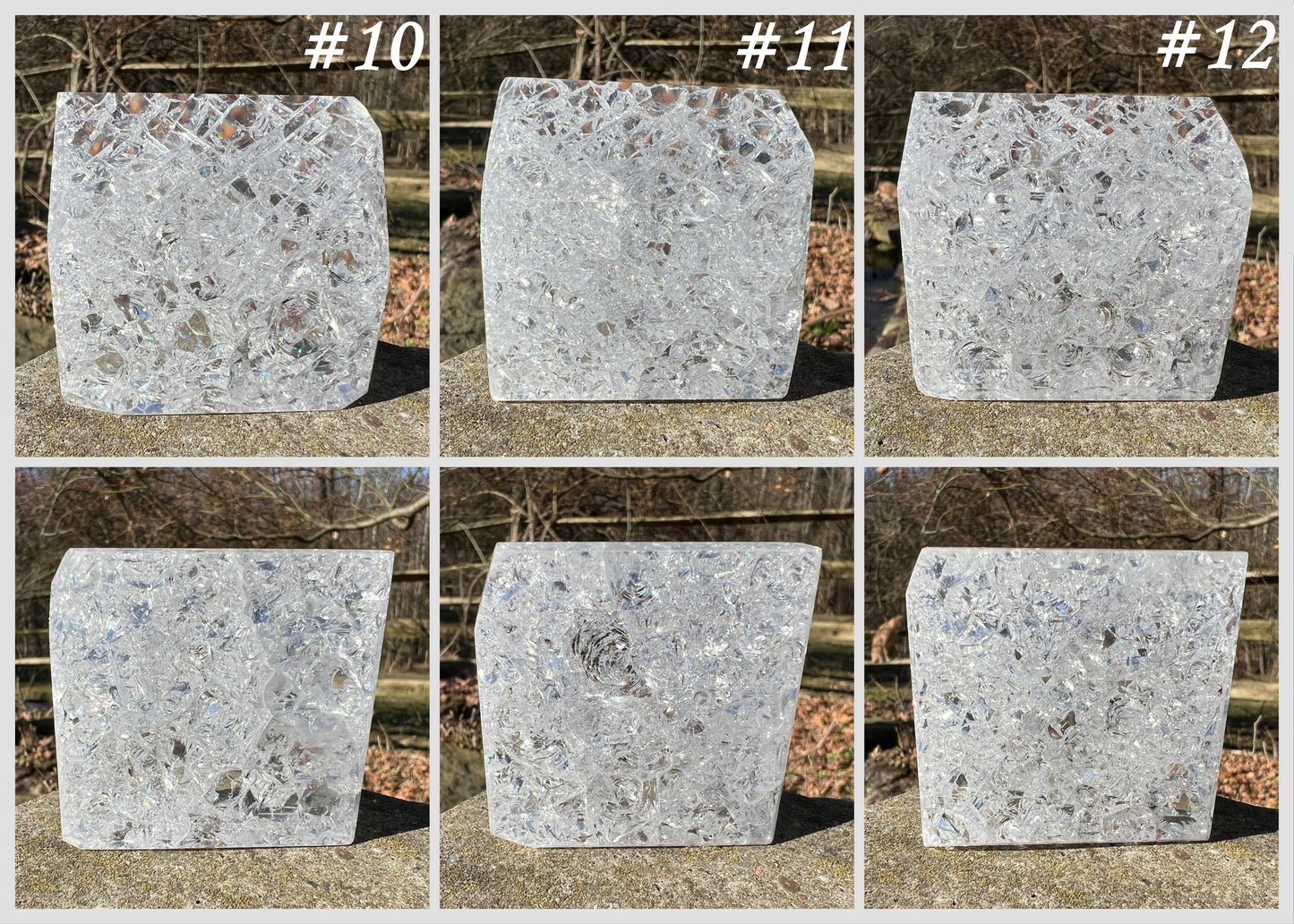 Fire & Ice Quartz Freeform