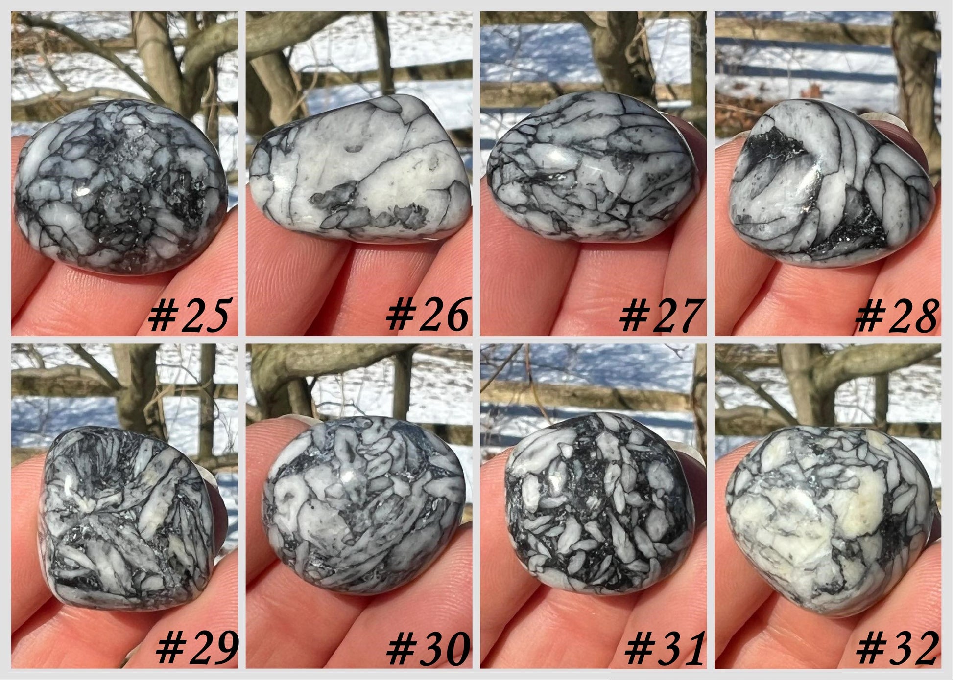 Pinolith Tumbled Stones - Gem Realm