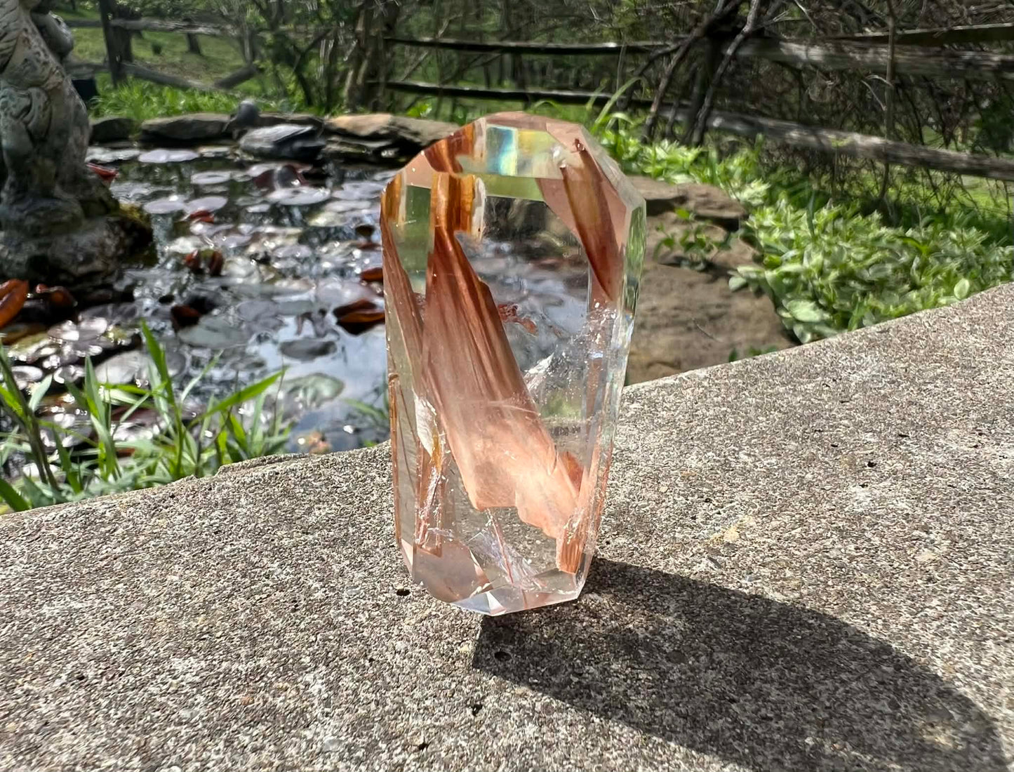 Amphibole Quartz Freeform - Gem Realm