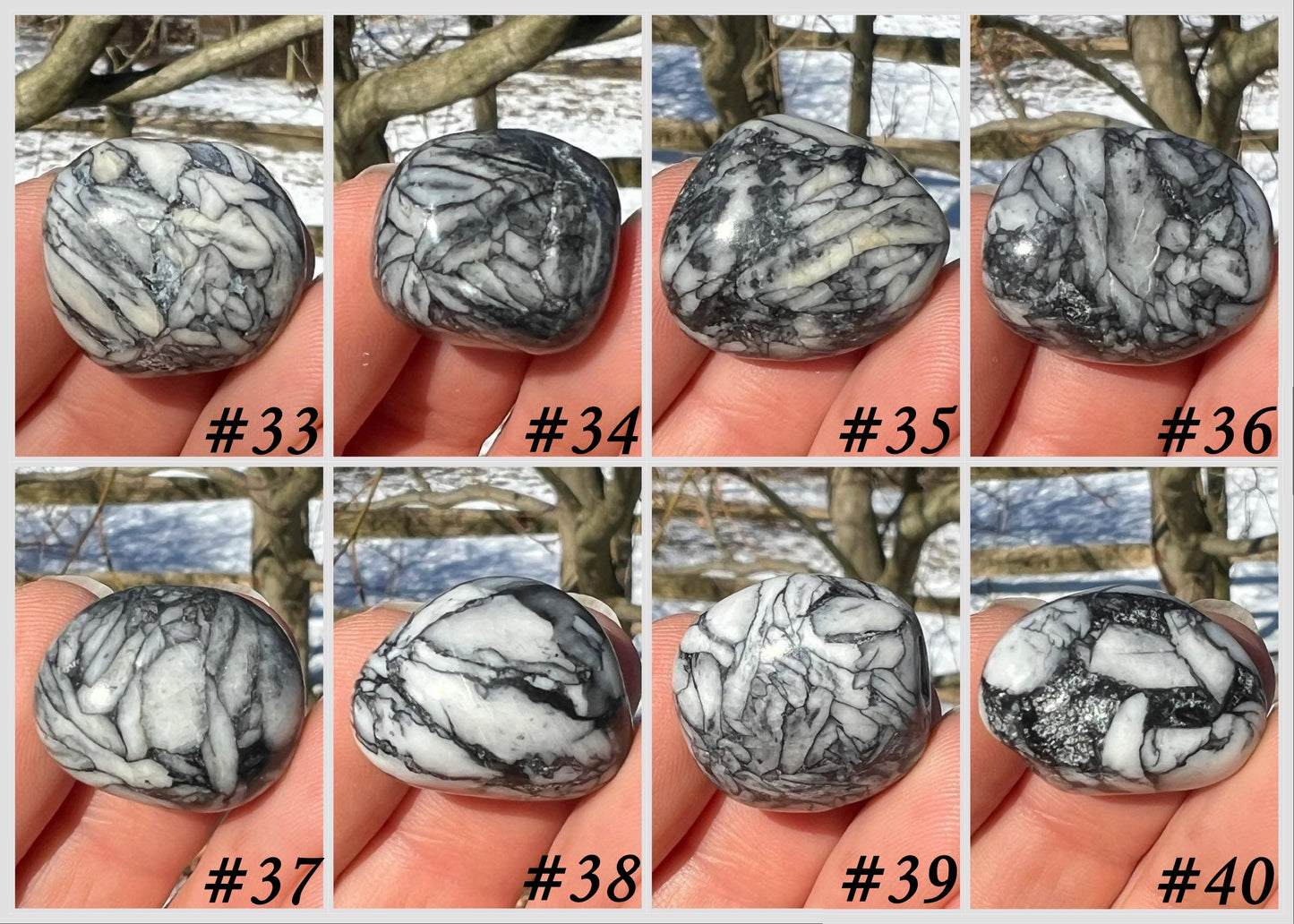Pinolith Tumbled Stones - Gem Realm