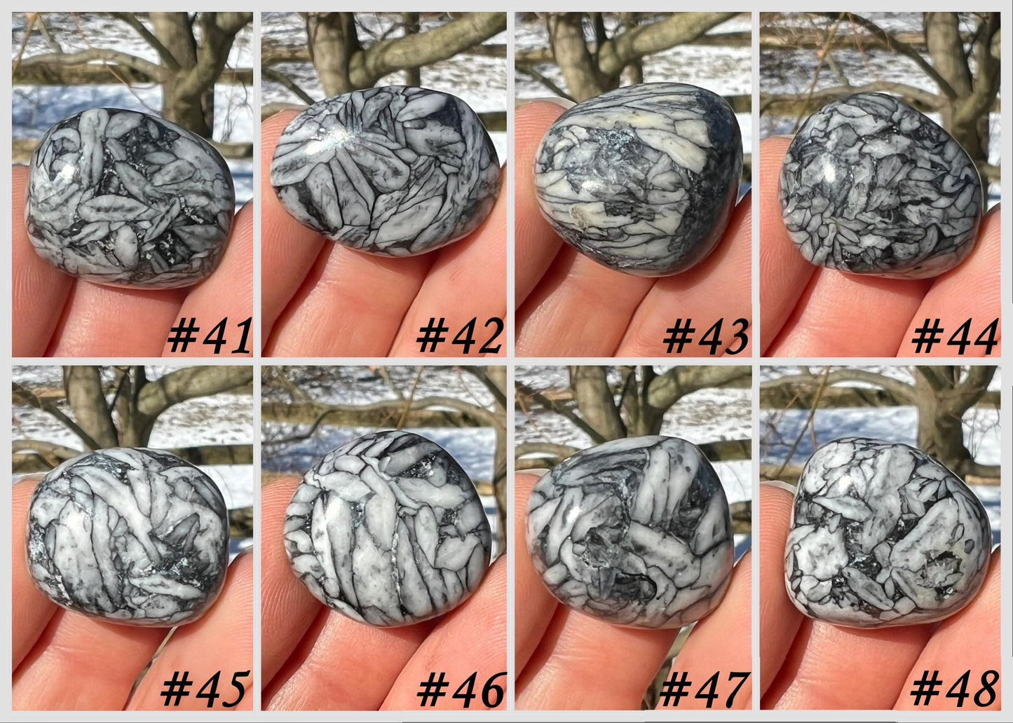 Pinolith Tumbled Stones - Gem Realm 