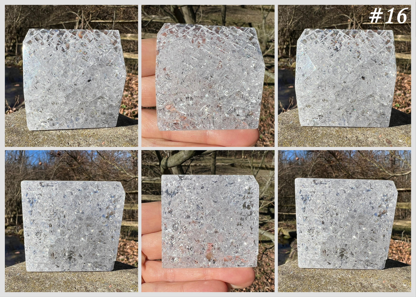 Fire & Ice Quartz Freeform