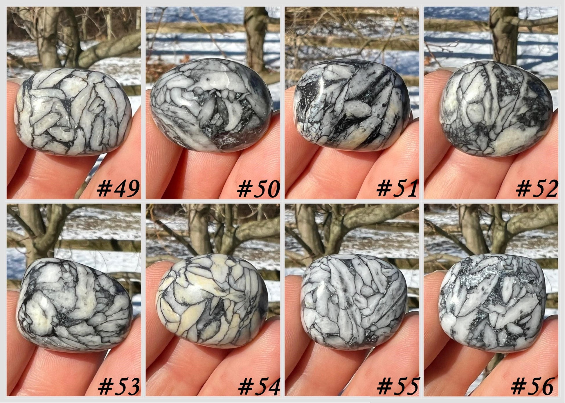 Pinolith Tumbled Stones - Gem Realm